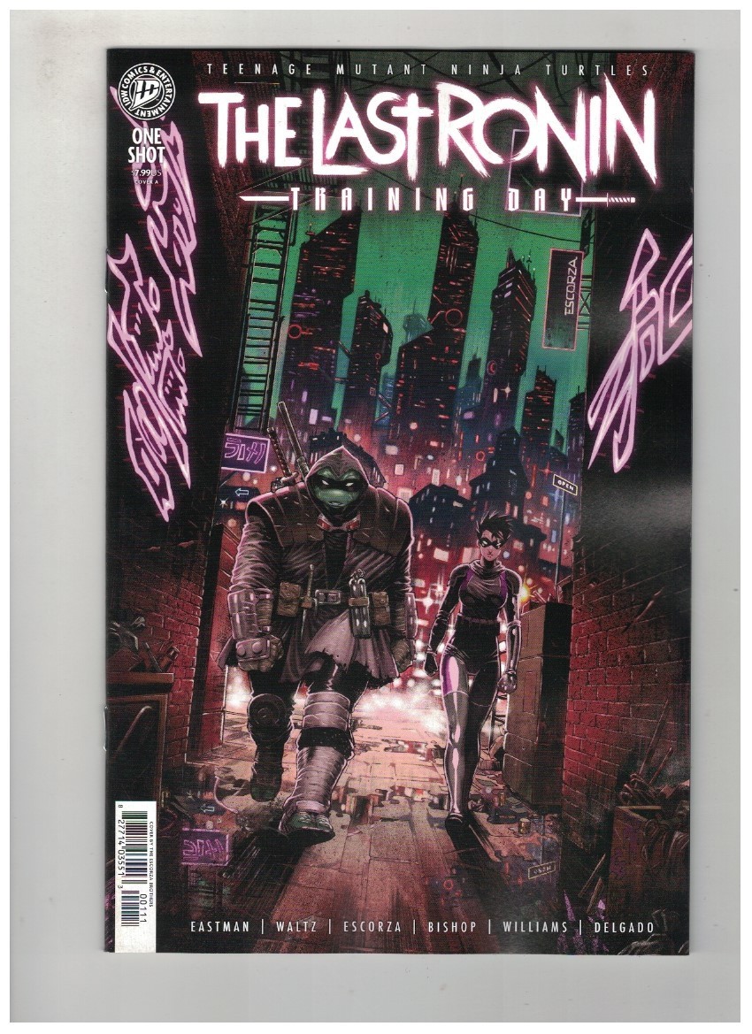 TMNT: THE LAST RONIN - TRAINING DAY #1 - ESCORZA BROTHERS MAIN COVER A  IDW/2026