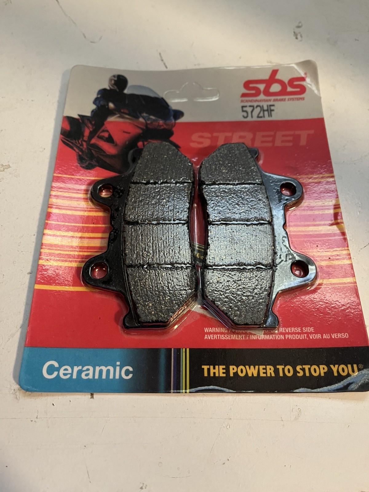 SBS Brake Pad Set 572HF
