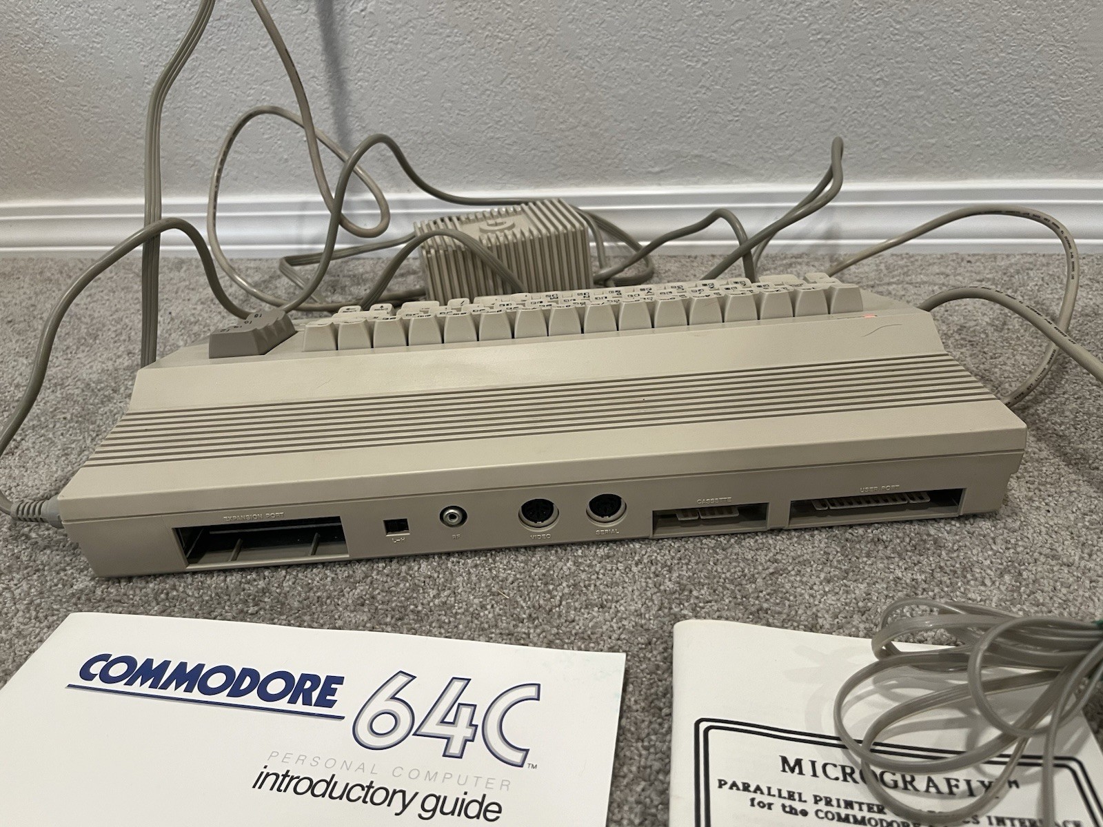 Commodore 64C Computer w/1541 Disk Drive, Power Supply, MW350, Modem 1200 & More