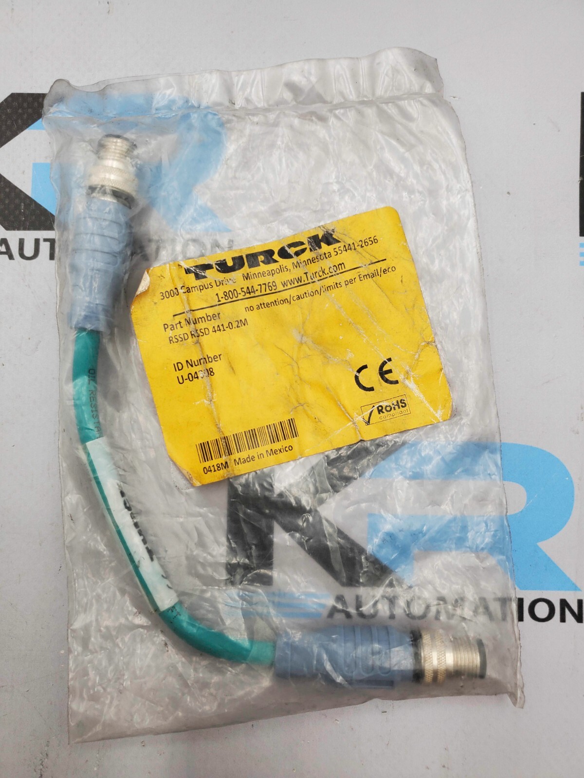 Turck RSSD RSSD 441-0.2M M12 Eurofast Cord