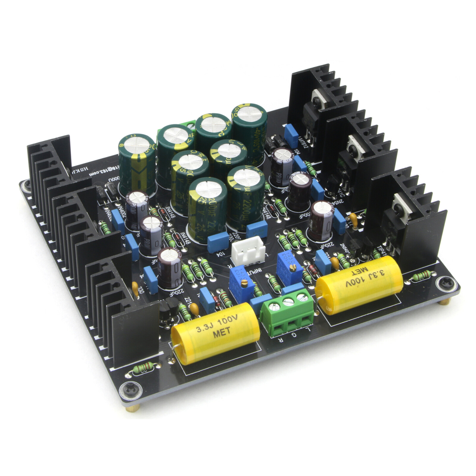 JHL Class A Preamplifier AMP Board Dual-channel Single-ended 12HZ~120kHZ