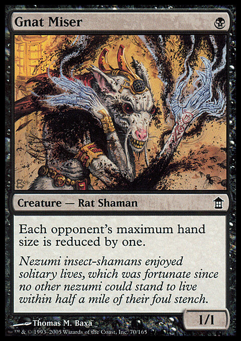 MTG Magic the Gathering Gnat Miser (70/170) Saviors of Kamigawa LP