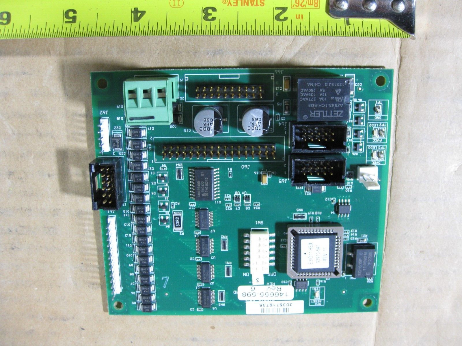 Steris Amsco 146655-598 Rev 6 Control Board Assembly