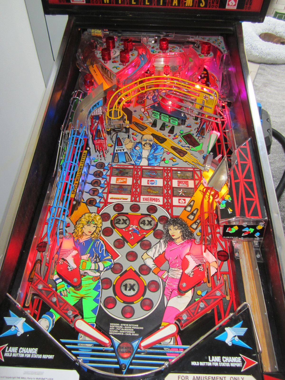 ROLLERGAMES Complete LED Lighting Kit custom SUPER BRIGHT PINBALL LED KIT