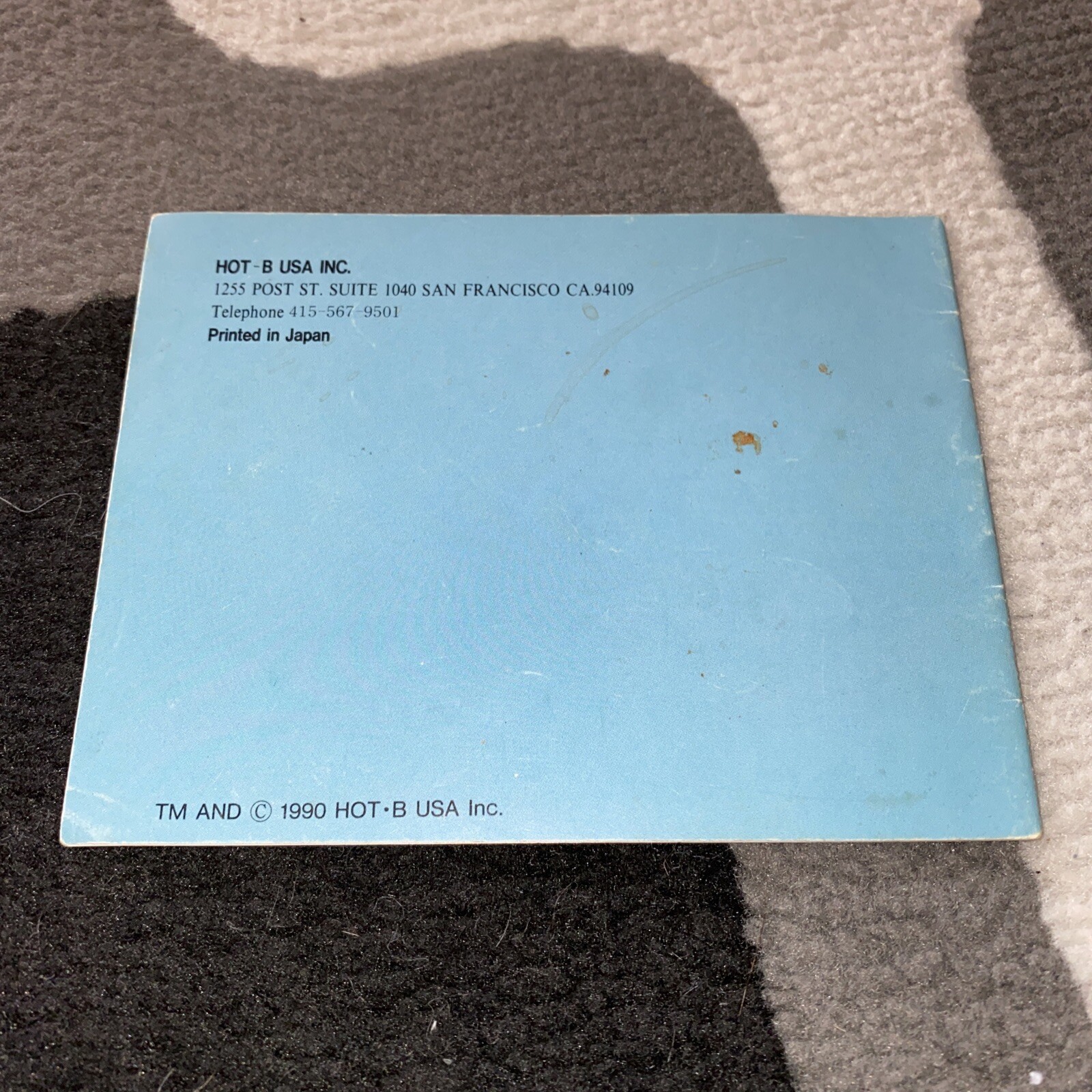 Palamedes Nintendo NES Instruction Manual Booklet ONLY, Authentic Original