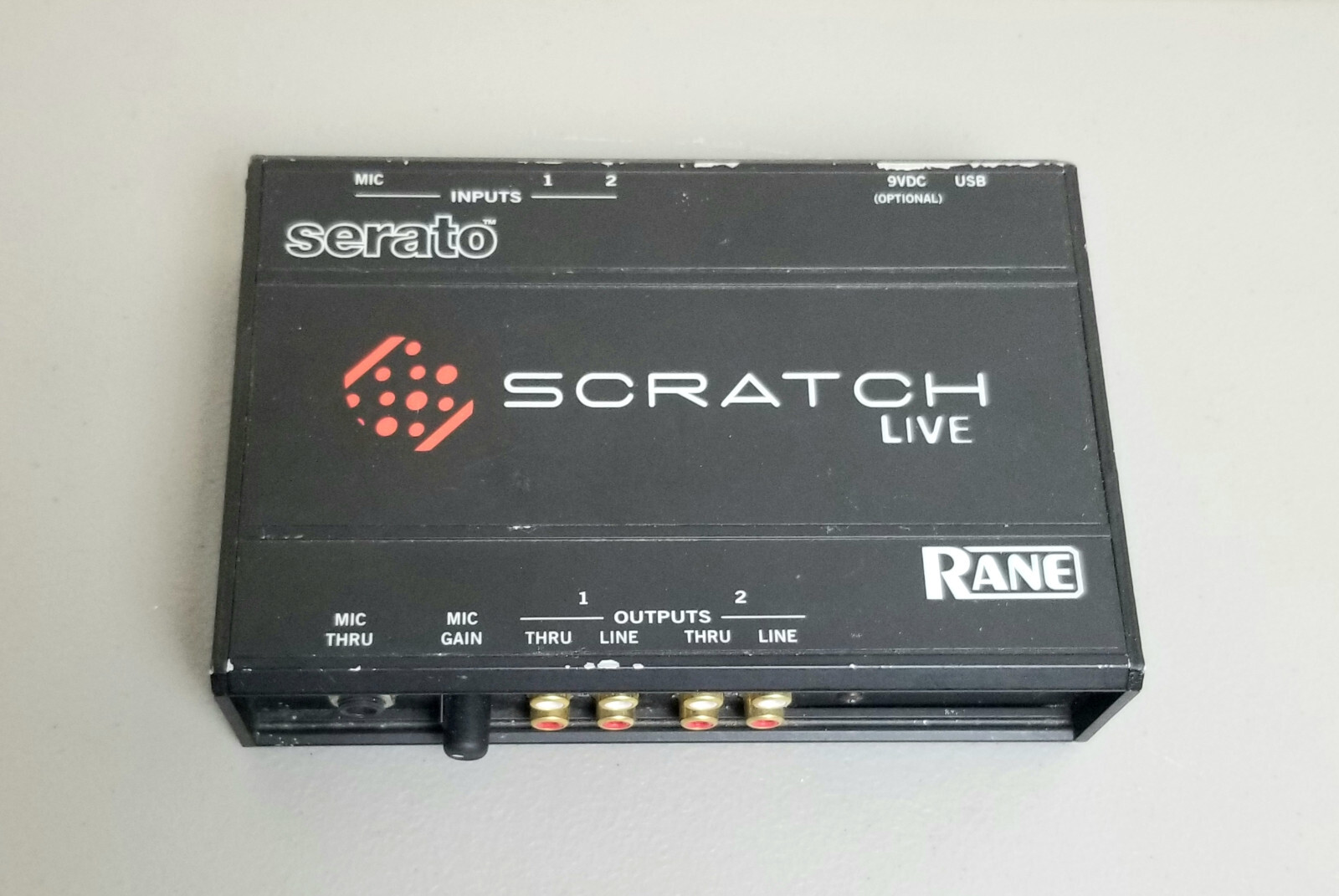 Rane SL (SL1) Serato Scratch Live Professional DJ USB Audio Interface - w/Cables