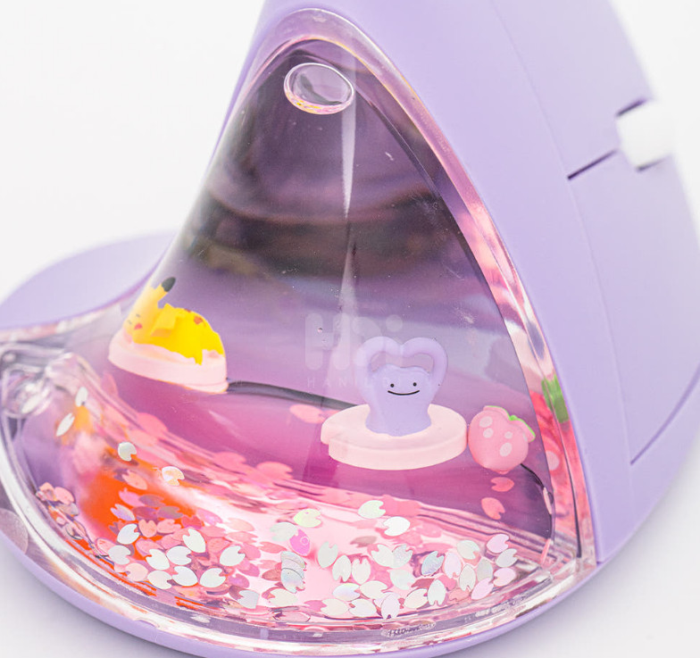 Pokemon Ditto Wireless Vertical Ergonomic Mouse Bluetooth 2.4GHz USB Receiv