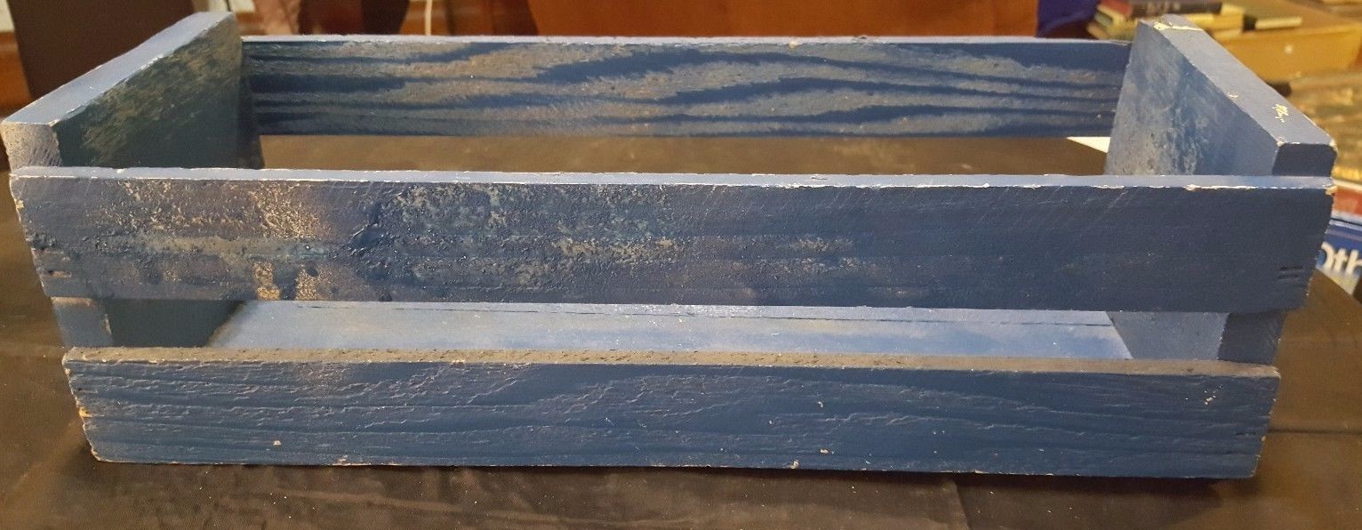 4" X 6" X 15" Barnwood Planter Box Trinket Box