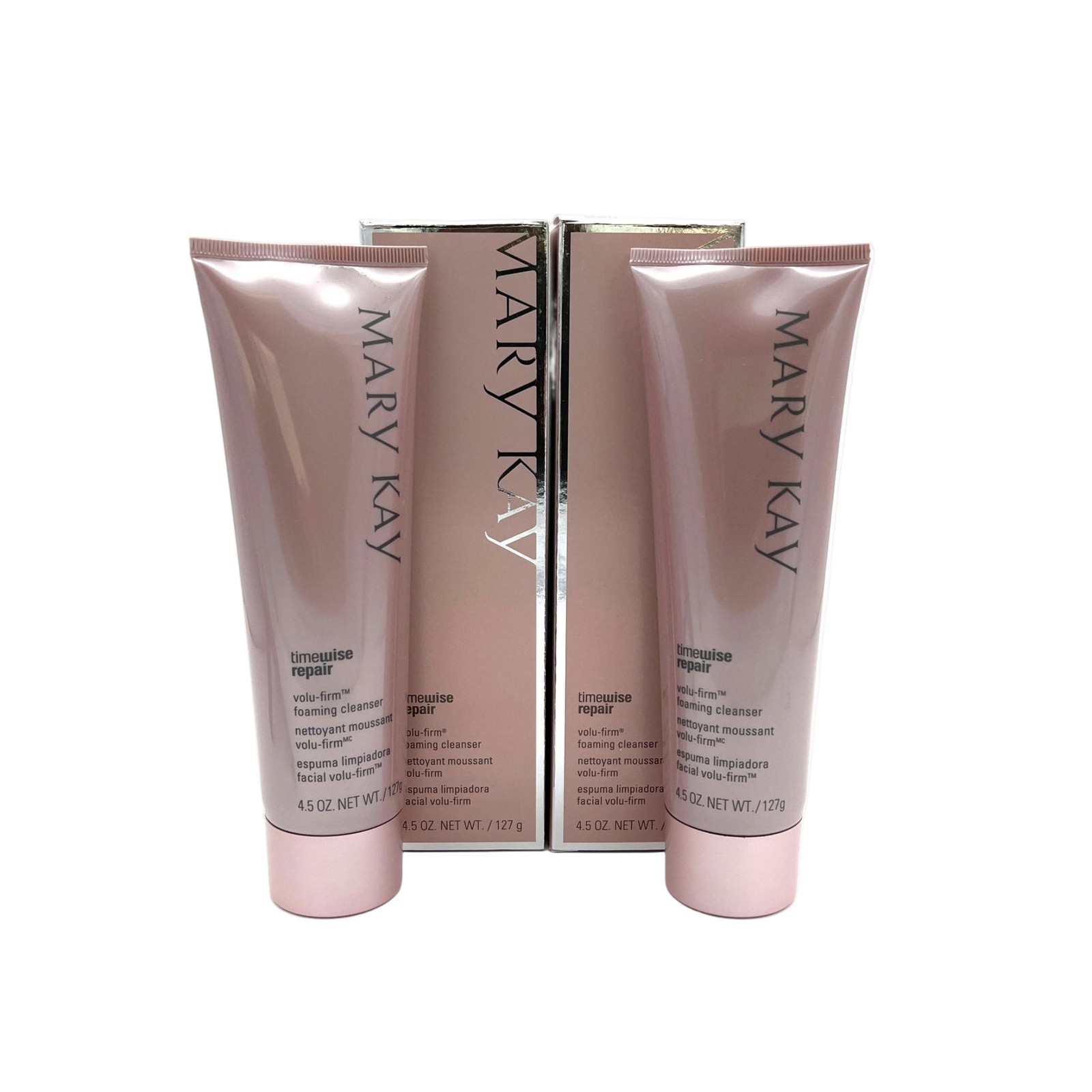 MARY KAY TIMEWISE REPAIR VOLU-FIRM~FOAMING CLEANSER~LOT OF 2~FULL SIZE~NIB!!!