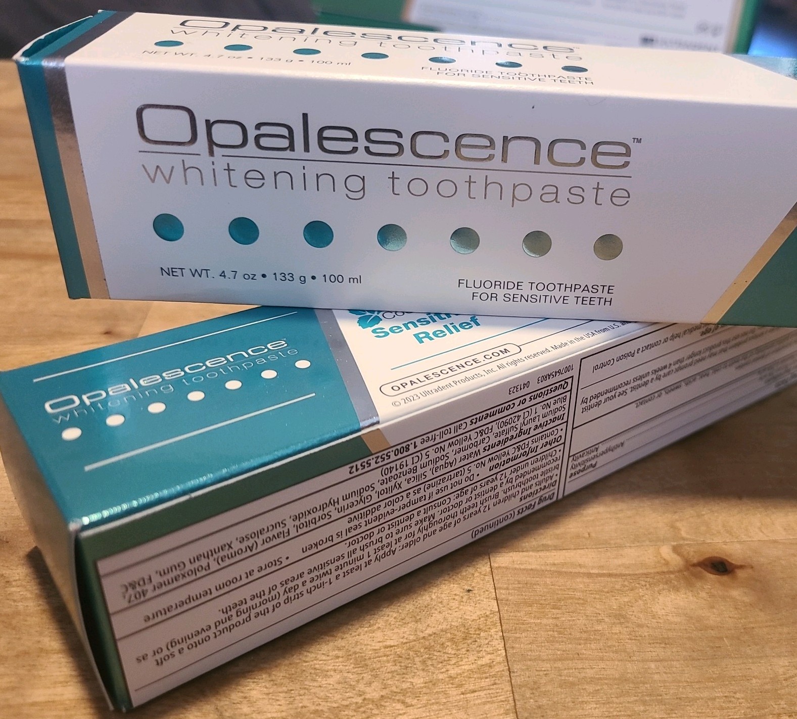 Opalescence Whitening Toothpaste - Sensitivity Relief - Cool Mint - 4.7oz