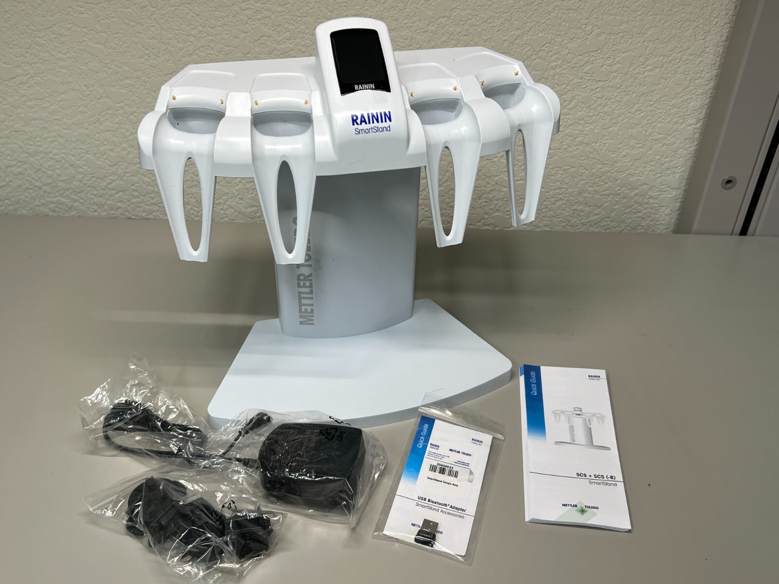 New Mettler Toledo Rainin Pipette Smartstand SCS-B Smart Stand for E4 XLS+