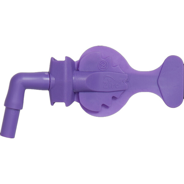 Mr. Thirsty One-Step Isolation Device -Medium, Purple 50/Pk. Latex-free