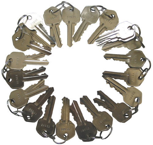 40 Pieces Precut Kwikset 5 pins KW1 Keys locksmith 10 sets of 4 Same Key Alike