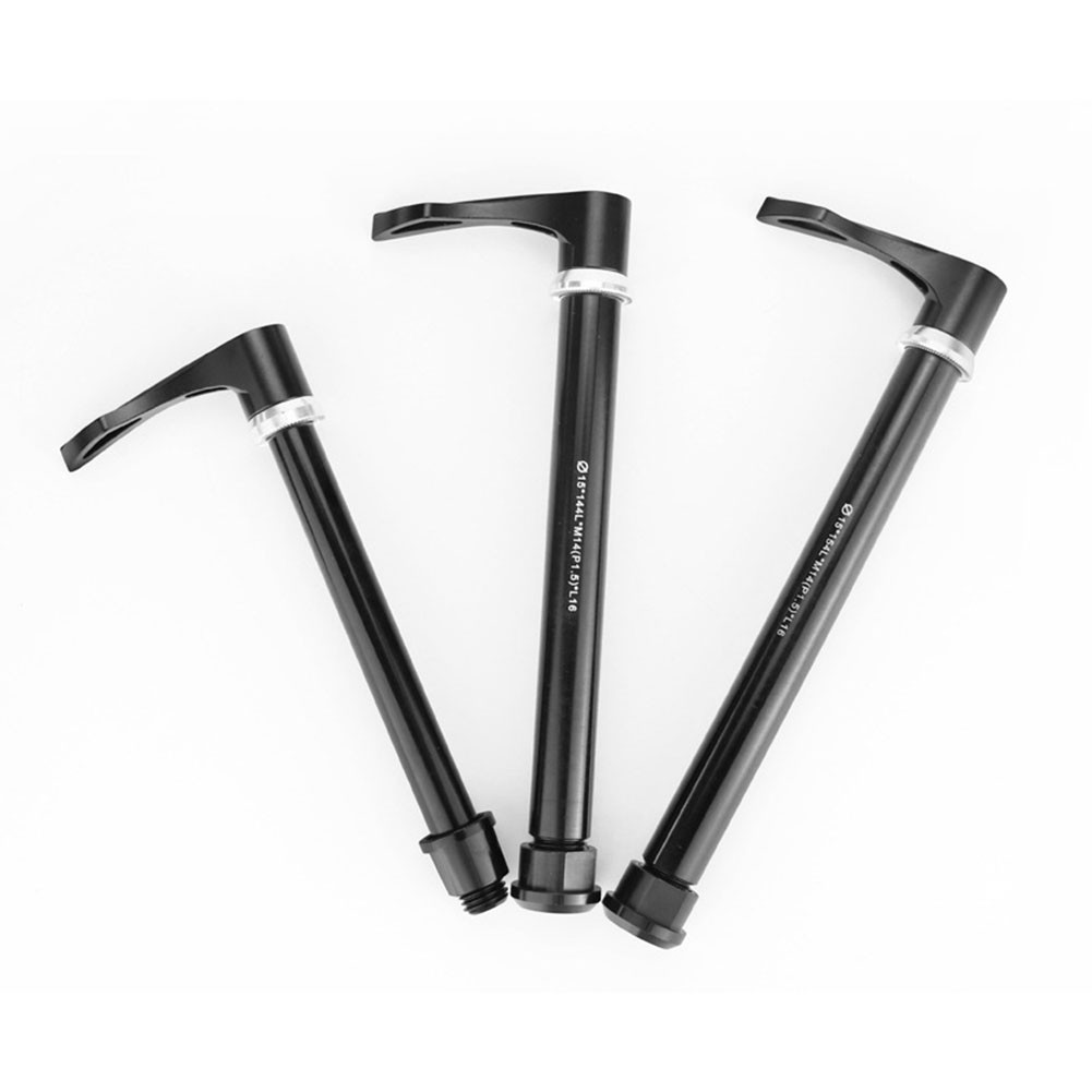 65g Bike Thru Axle Accessories Aluminum Alloy Black Fittings Brand New