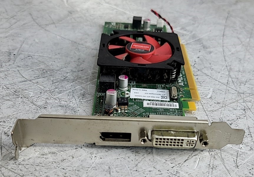 DELL AMD Radeon HD 7470 0G742V Graphics Card PCIe DP DVI
