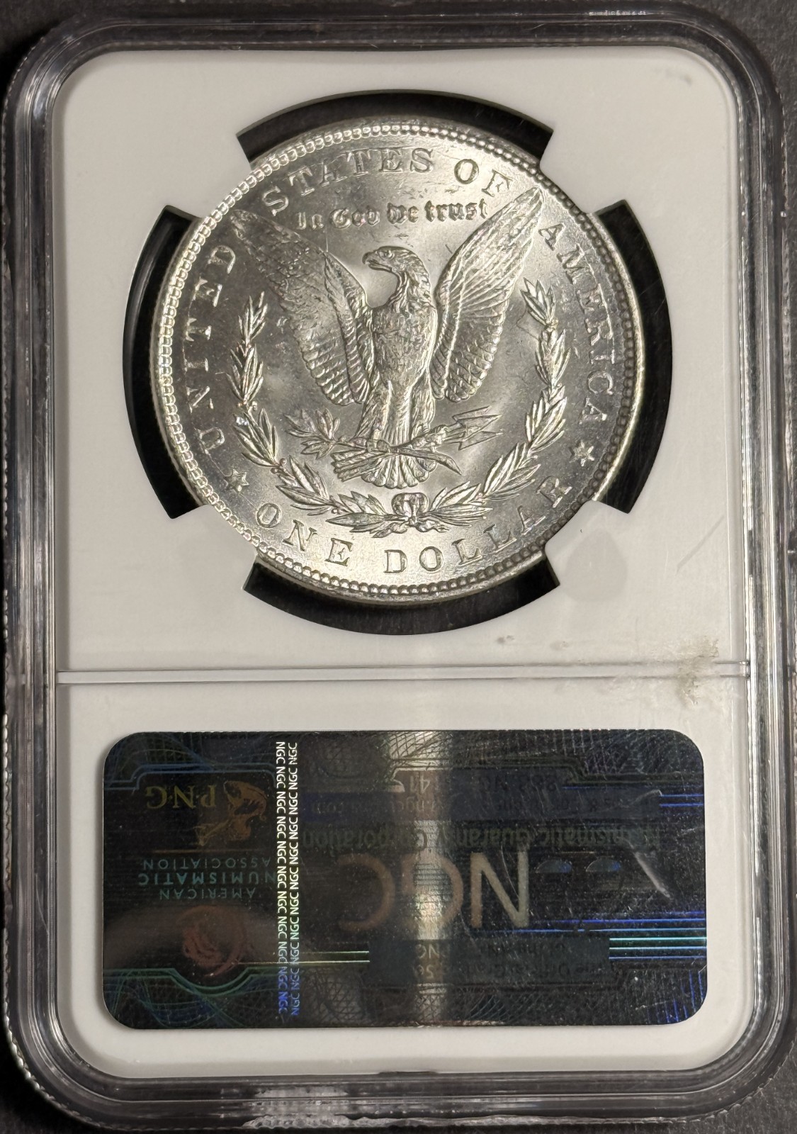 1887 Morgan Silver Dollar, MS64 NGC, (18028)