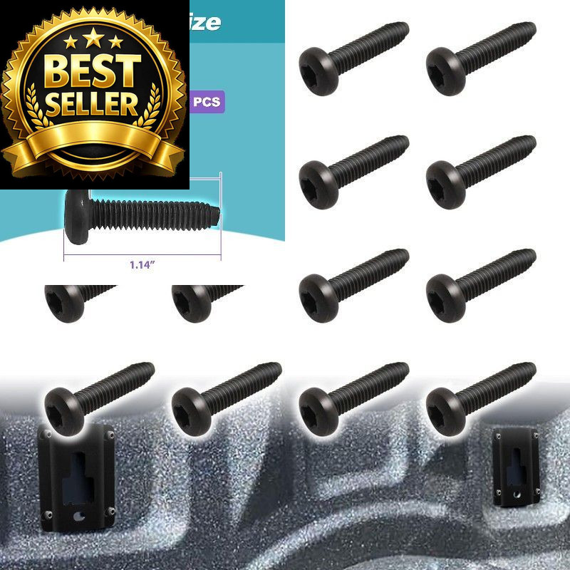 WEHOPE Truck Bed Cargo Tie Down Bracket Assembly Screws, 16pcs/set Screws