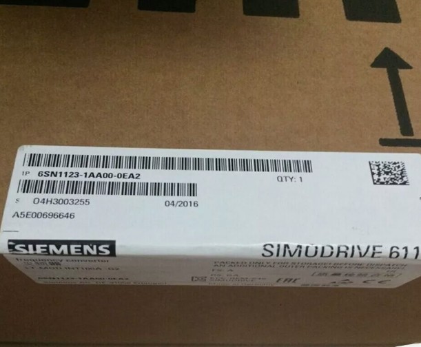 Siemens 6SN1123-1AA00-0EA2 New FAST Ship 6SN1123-1AA00-0EA2