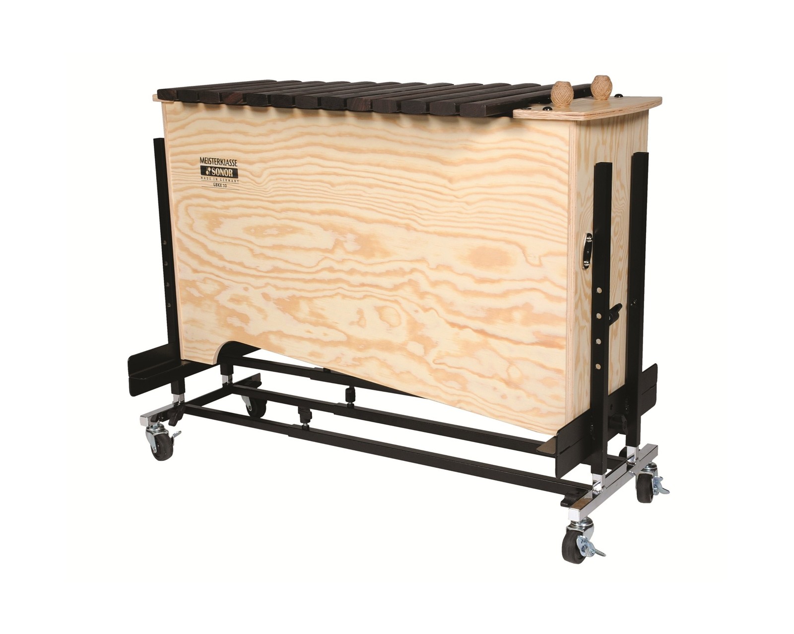 Basic Beat BBV567 Adjustable Rolling Orff Stand - Tool-Free, Fits Major Brand...