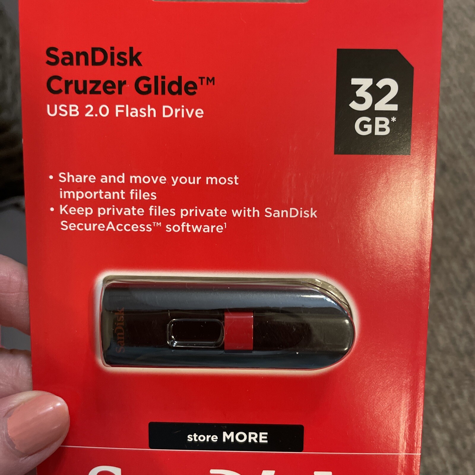 32gb Sandisk 2.0 Flash Drive NEW