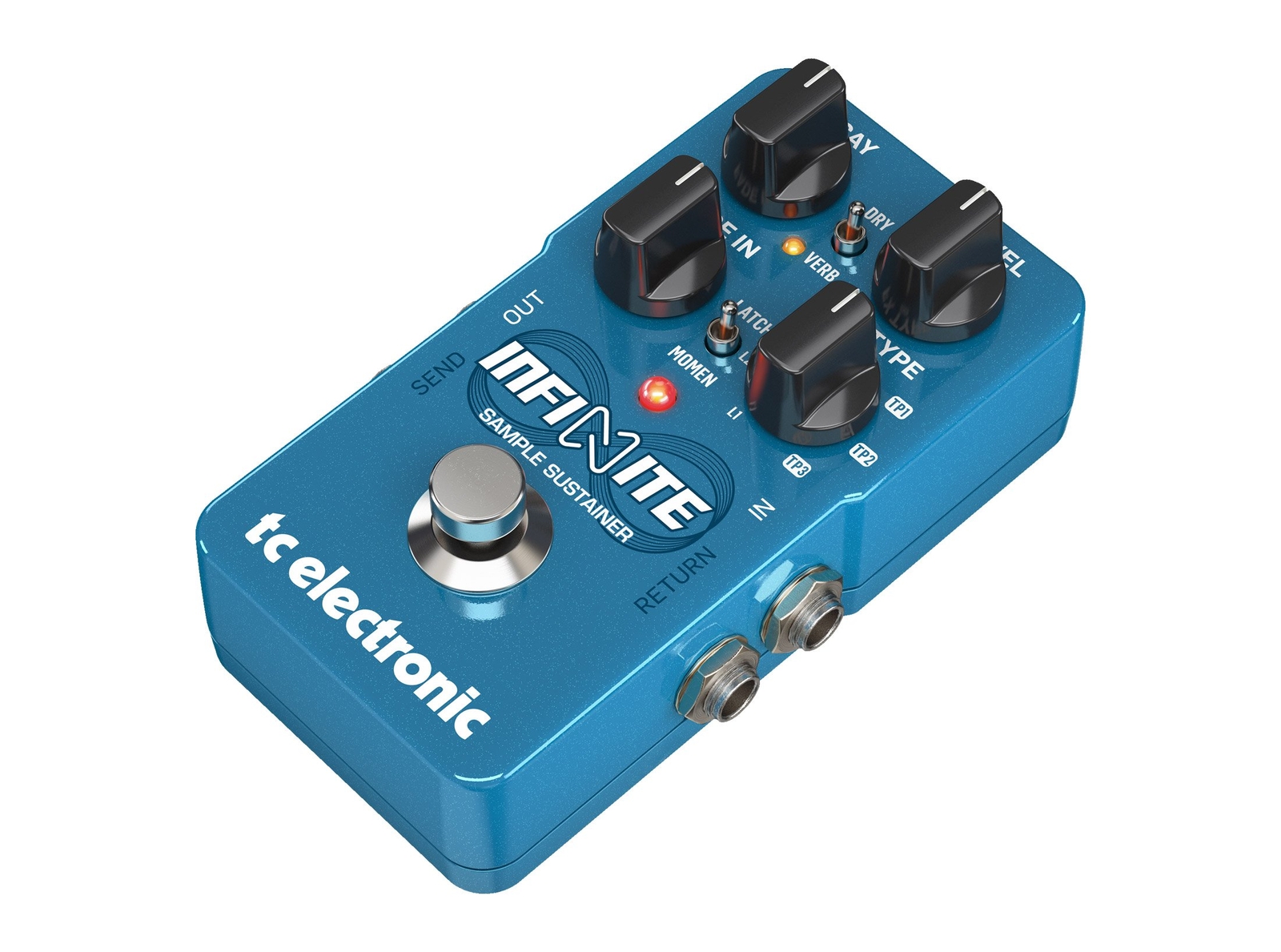 TC Electronic Infinite Sample Sustainer Pedal EFFECTS - NEW - PERFECT CIRCUIT