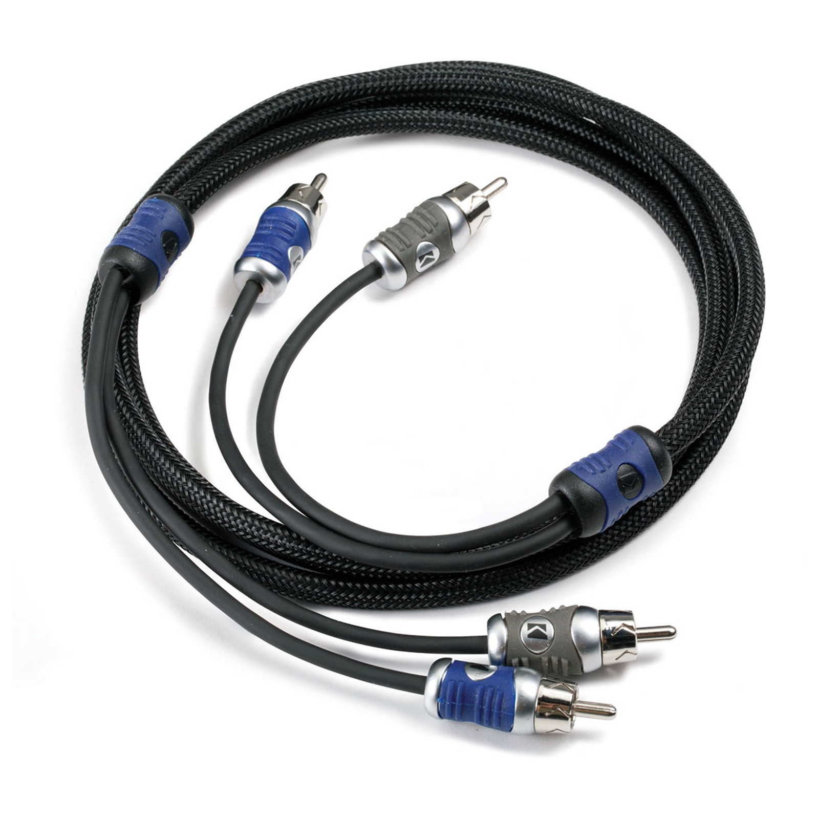 Kicker 46QI22 Car Audio 6 Foot Amp Amplifier 2 Channel Stereo RCA Cable QI22 New