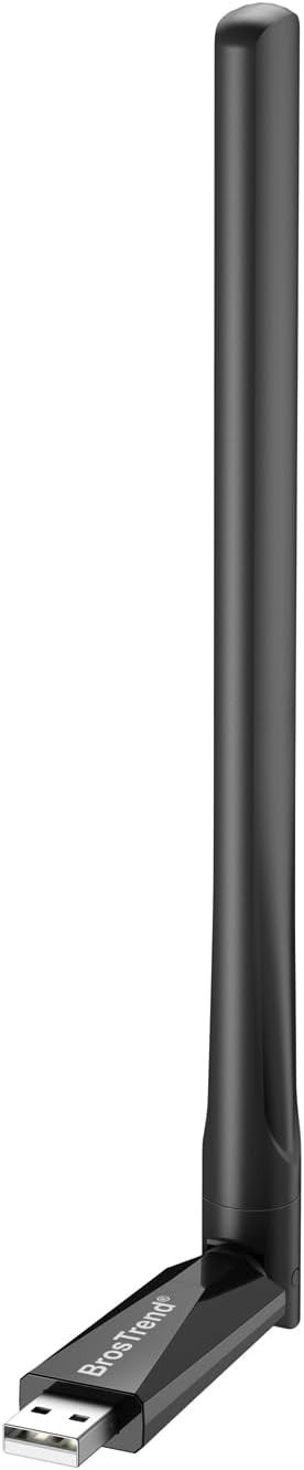 BrosTrend 650Mbps Linux Compatible WiFi 3.1-inch, 0.8-inch, 7.8-inch, Black