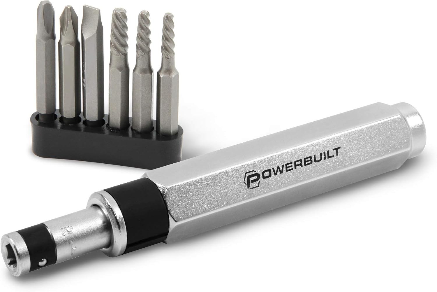 1/4 Inch Drive 7 Piece Impact Driver Set Extractor Tool, Remove Rusted, Damag...