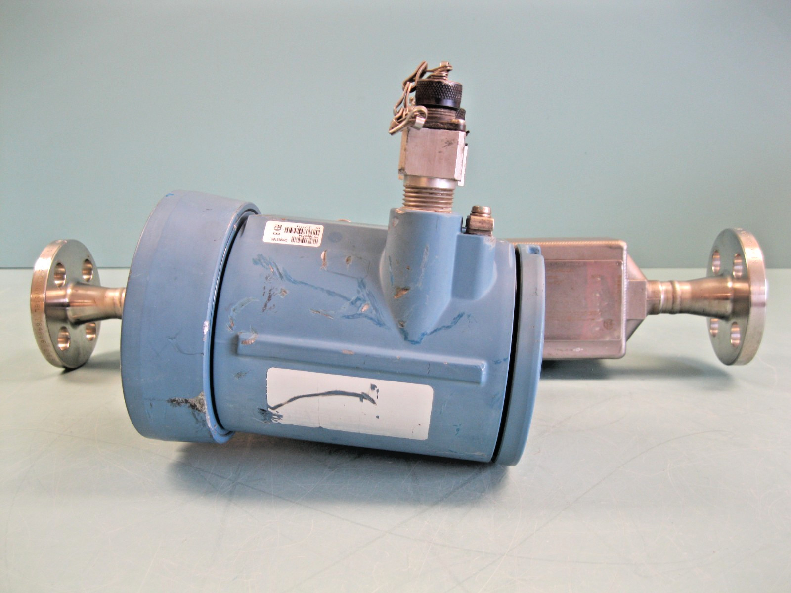 1/2" 150# Micro Motion R050 Mass Flow Sensor 1700 Transmitter CALIBRATED C10