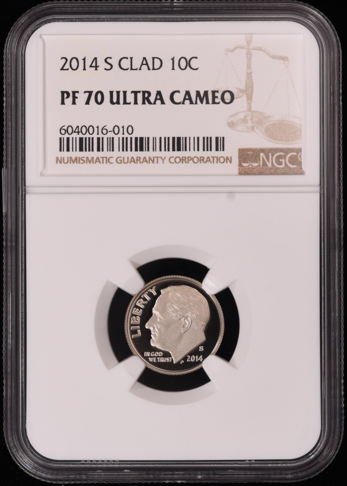 2014-S Clad Roosevelt Dime NGC PF 70 ULTRA CAMEO