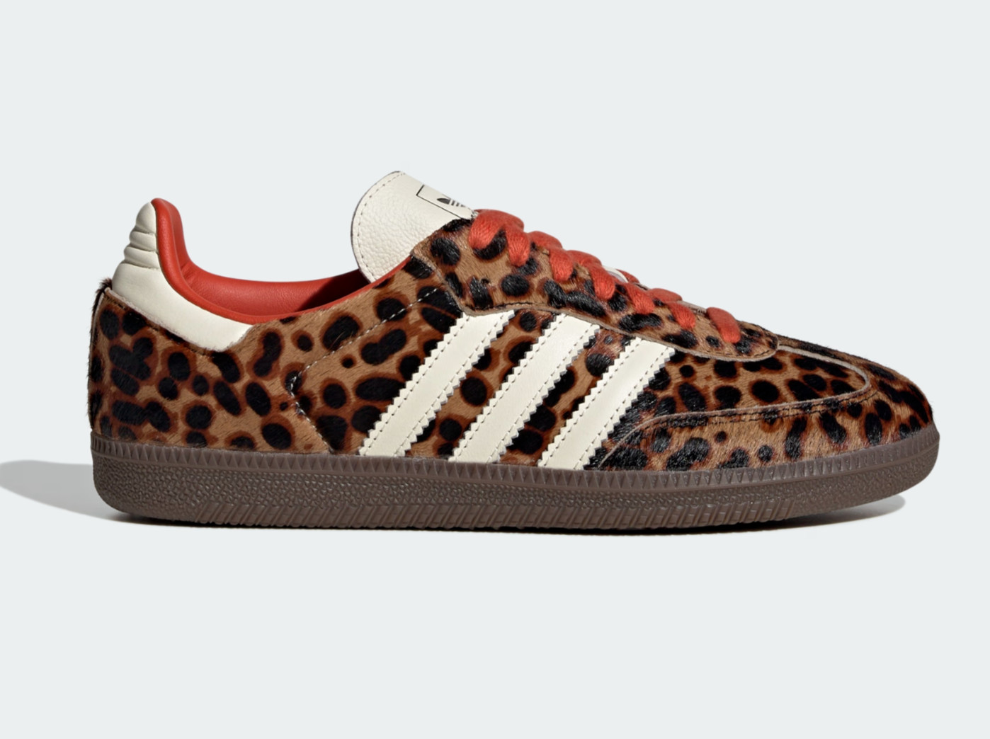 Adidas Samba OG Preloved Red Leopard Pony Hair UK 5 6 7 8 9 10 13 US JI2734 New