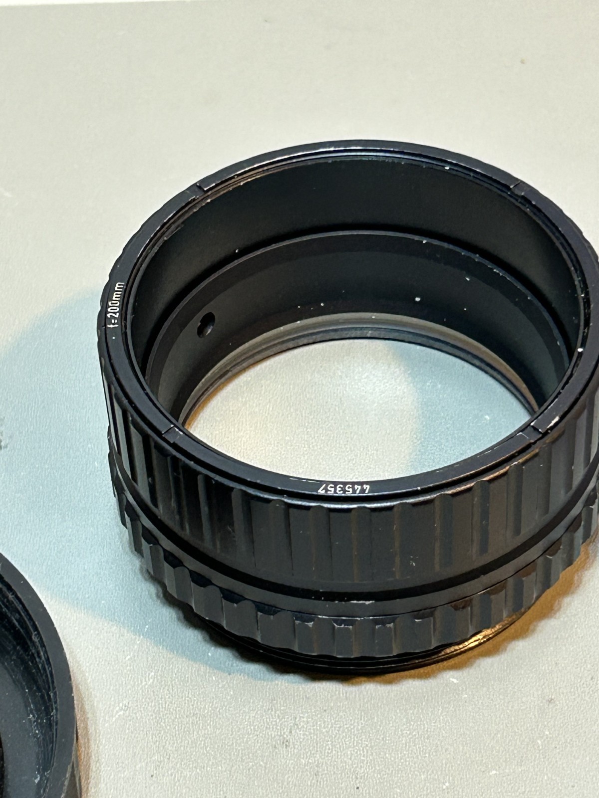 Leica Wild 445357 Stereomicroscope Objective f=200mm and Case