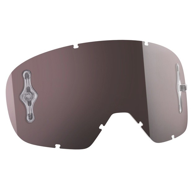 Scott USA Buzz Youth Goggle Replacement Works Single Lens Silver Chrome