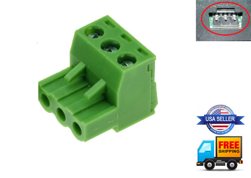 3-Pin Equalizer Power Plug EQ KICKER 03KQ30 KX2 KX3 KQ5 KQ30 KEQ5