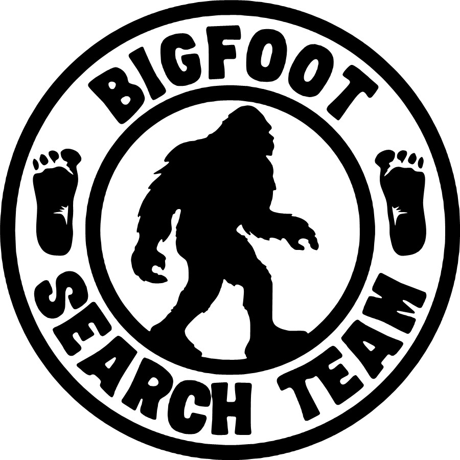 "Bigfoot Search Team" Decal Sticker Sasquatch Variety of Colors