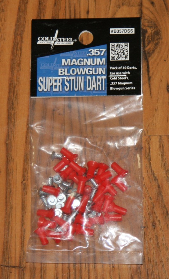 Cold Steel .357 Magnum Blowgun Super Stun Dart - 30 Pack - #B357DSS