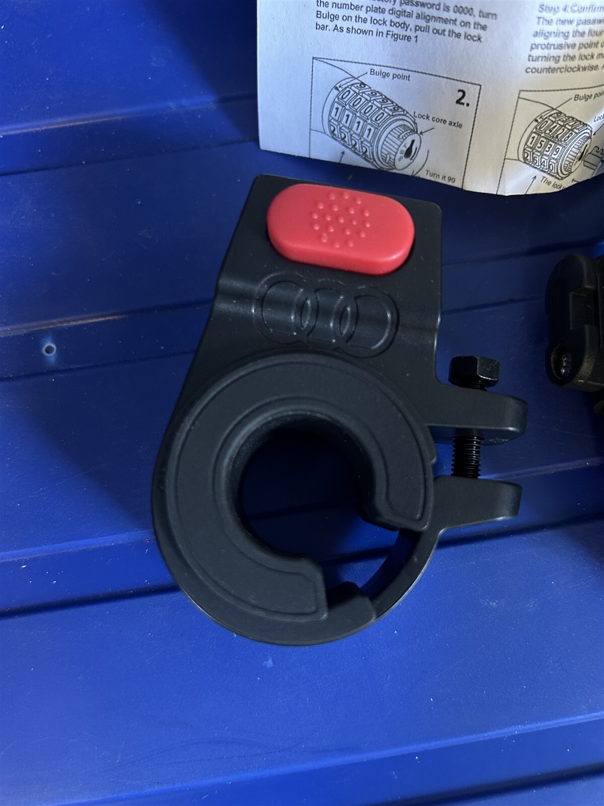 BIKE LOCK CABLE Resettable Combination Code