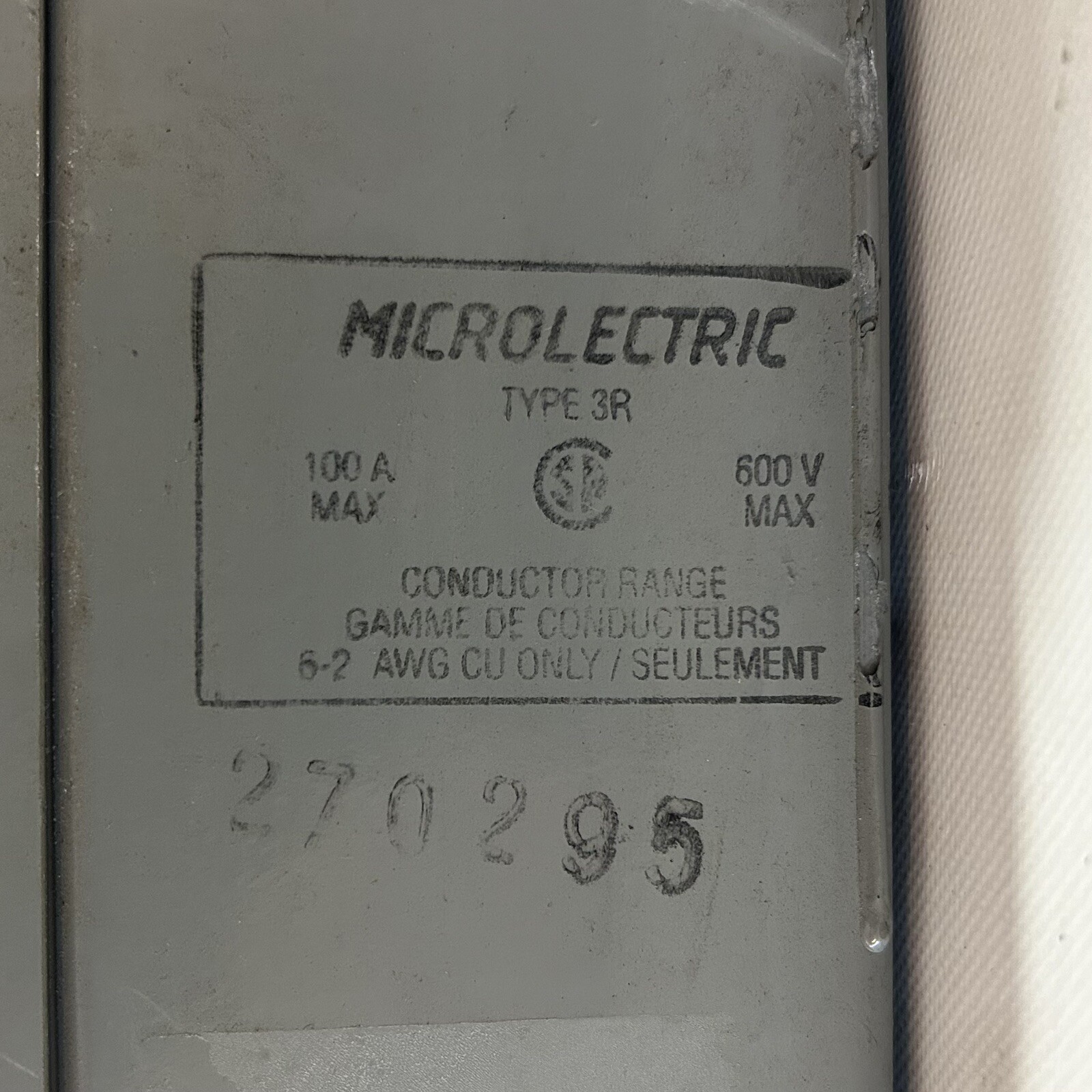 Schlumberger Microlectric Type 3R Electrical Meter
