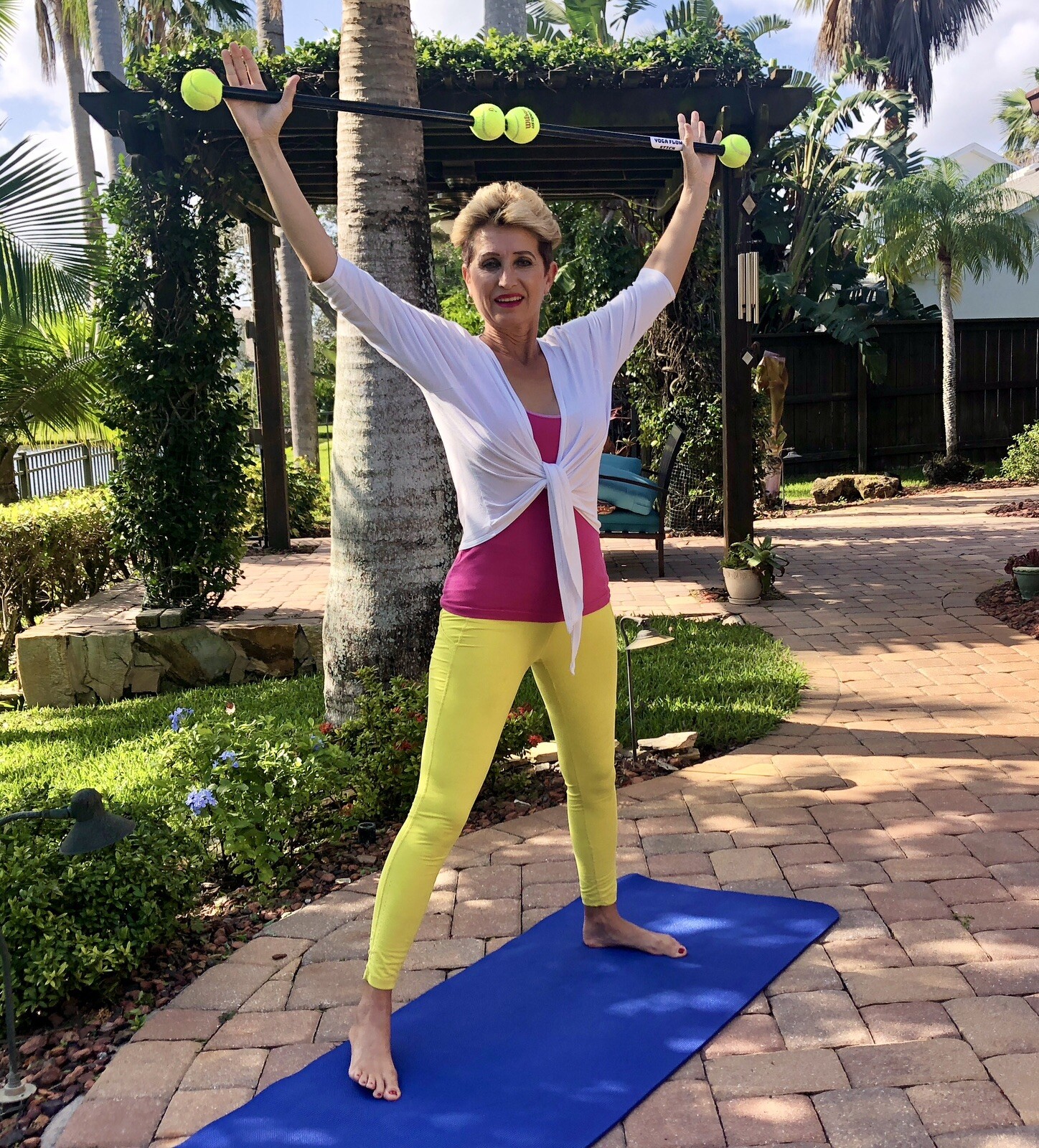 Yoga Flow Exercise Stick