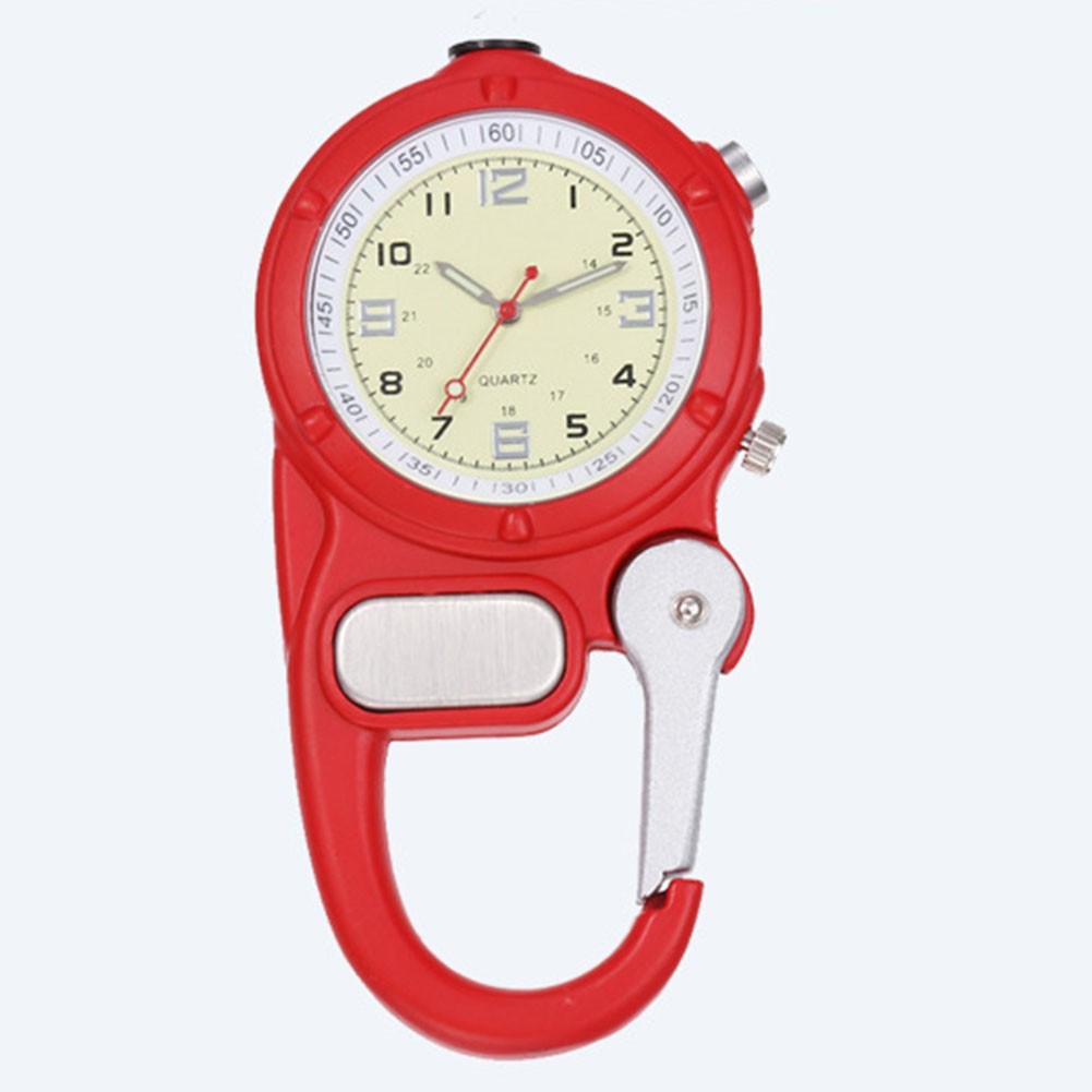 For Climbing Watch with Carabiner for Camping Hiking and Outdoor Activities
