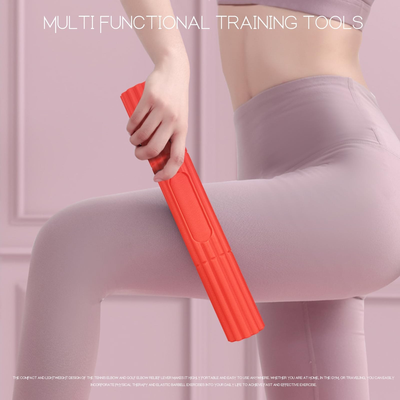 Flex Therapy BarResistance Bar Used to Relieve Pain in the Wrist Elbow and Fo...