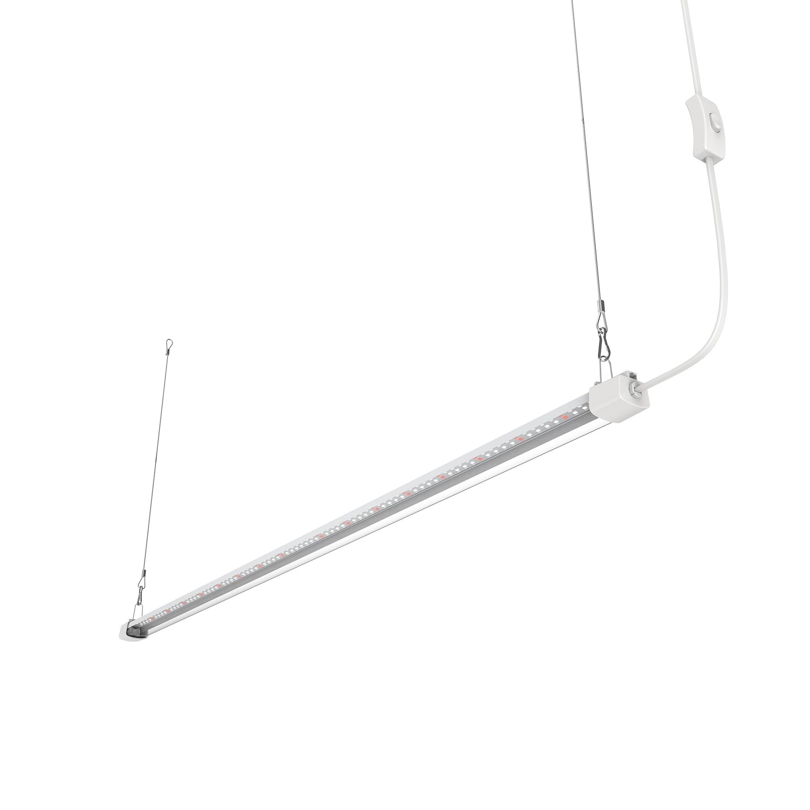 APICDOM LED Grow Light 4FT Full Spectrum Compact Linkable 4 FT, White