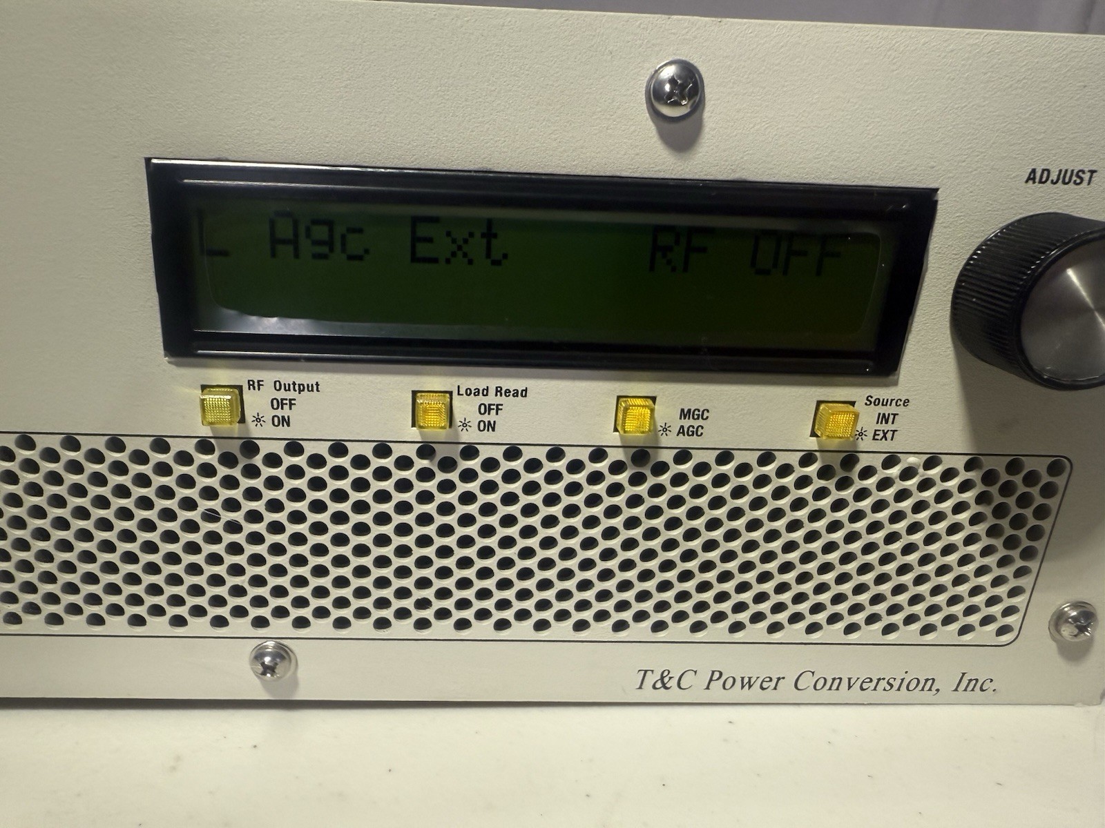 T&C power conversion AG1021 AG series amplifier LF amplifier/generator