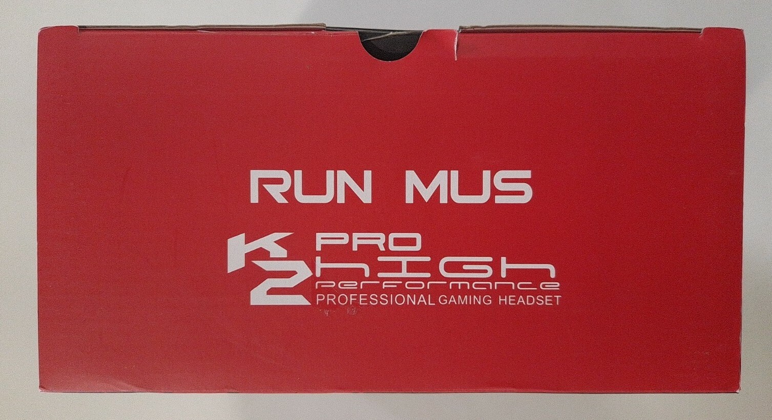 RUNMUS K2 Red Headset for Multiple Platform Gaming Headset