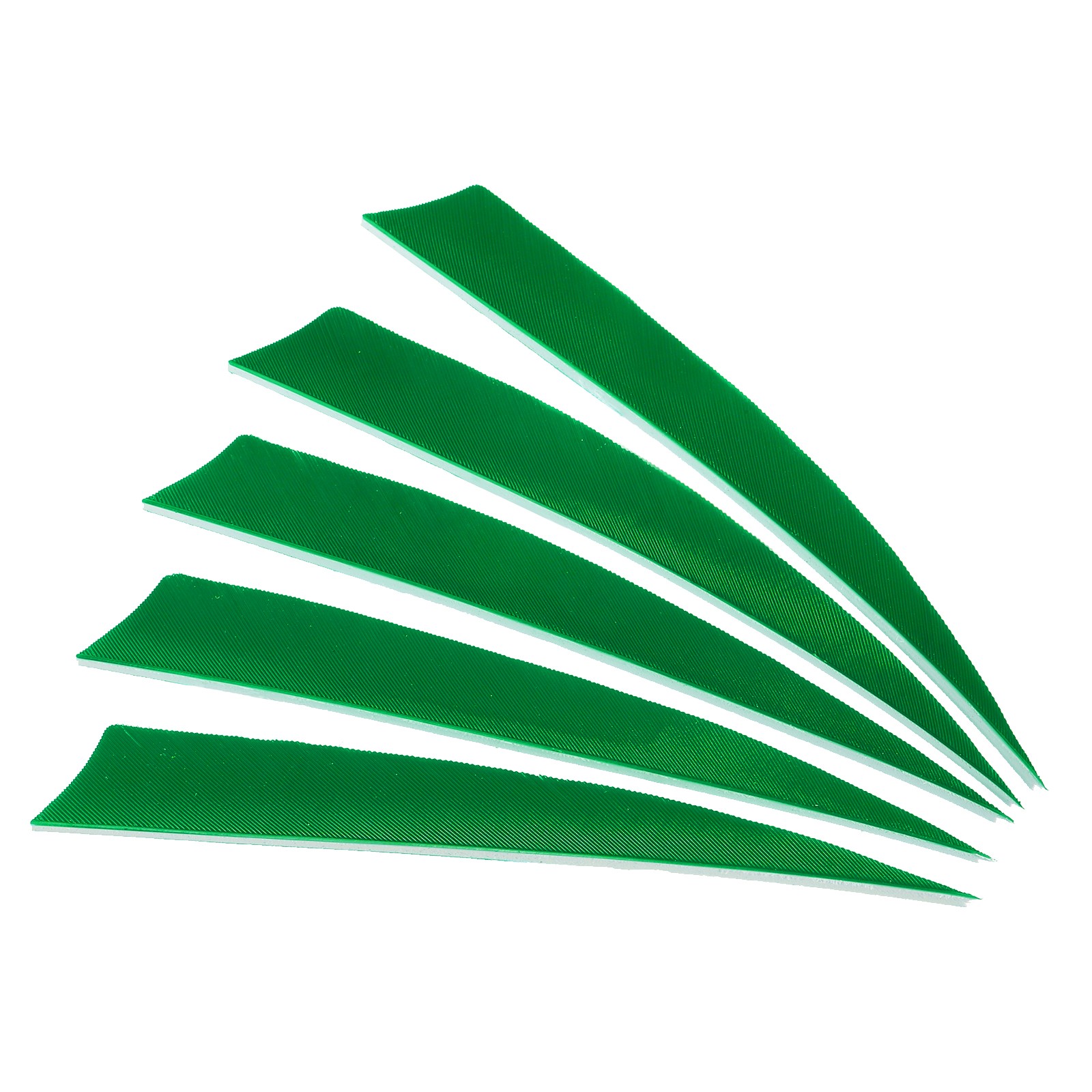 Arrows Vanes 50 Pack 5 Inch Arrow Feather Left Wing Green for DIY