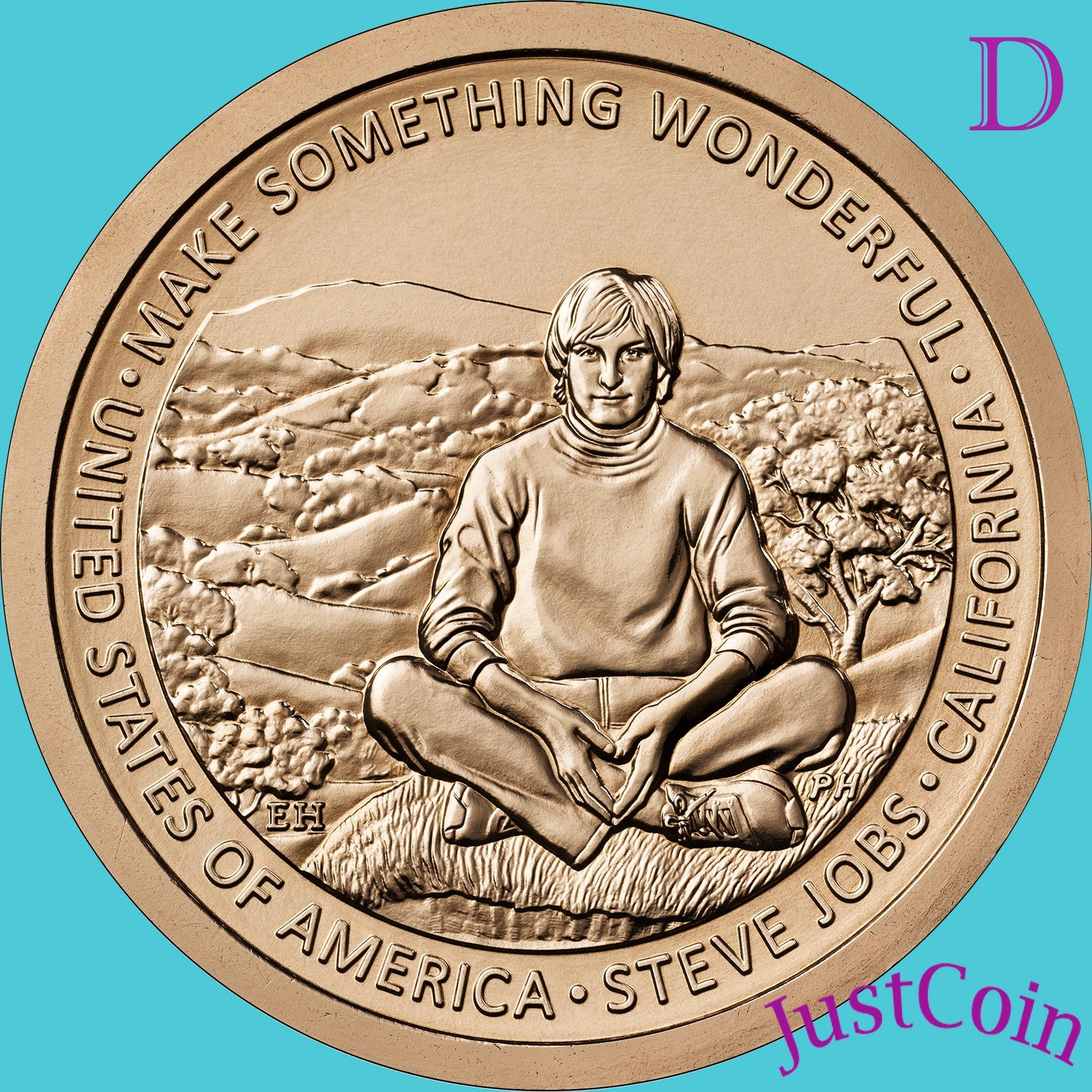 2026-D CALIFORNIA (CA) STEVE JOBS INNOVATION UNCIRCULED DOLLAR * PRESALE May 12