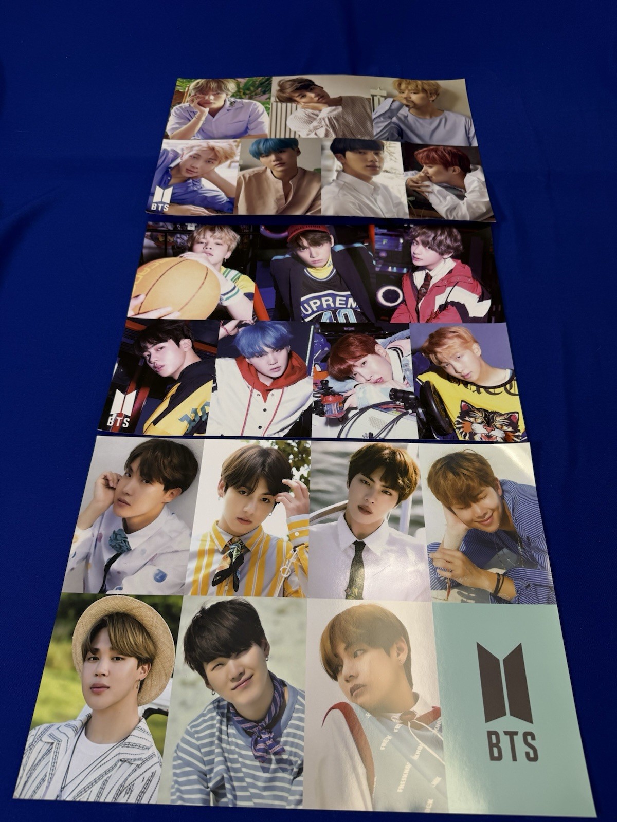 BTS Official Large Poster Lot 27 Glossy Prints V SUGA Group K-Pop