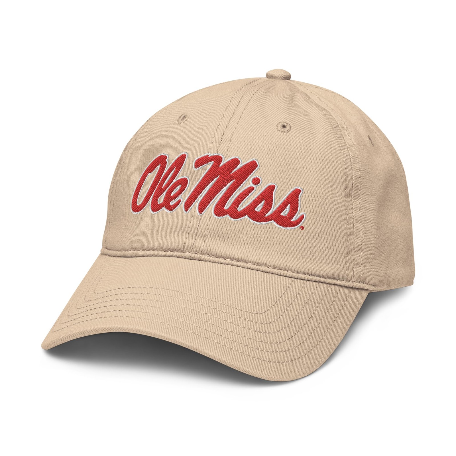 Mississippi Ole Miss Rebels Icon Officially Licensed One Size, Stone