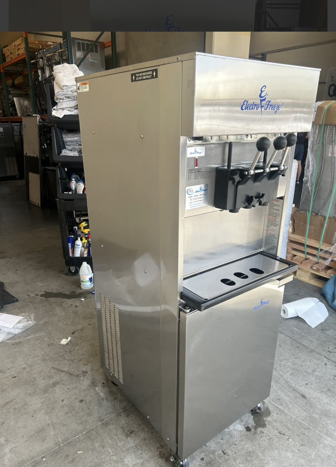 Electro Freeze 99T-RMT 3 PHASE WATER COOLED