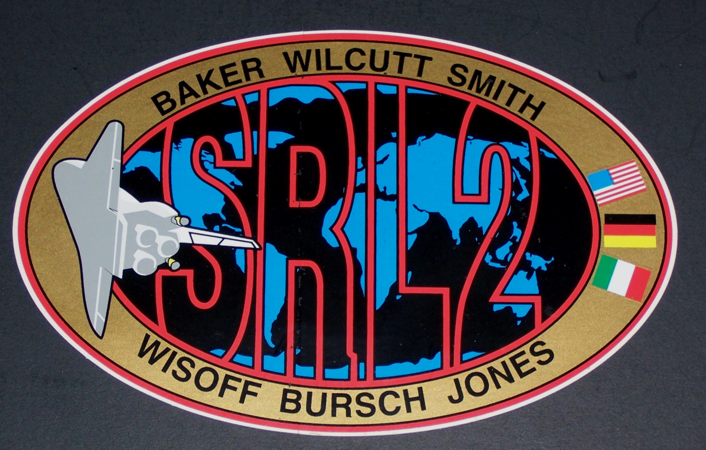 NASA -  SRL 2  Mission  -  Sticker -  4 1/2 "